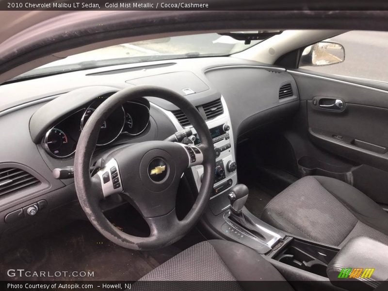 Gold Mist Metallic / Cocoa/Cashmere 2010 Chevrolet Malibu LT Sedan
