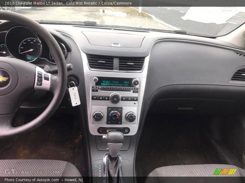 Gold Mist Metallic / Cocoa/Cashmere 2010 Chevrolet Malibu LT Sedan