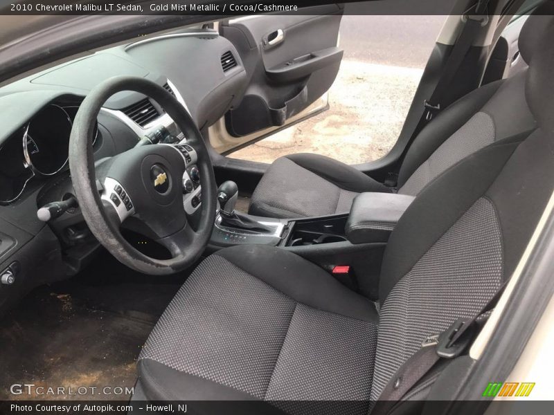 Gold Mist Metallic / Cocoa/Cashmere 2010 Chevrolet Malibu LT Sedan