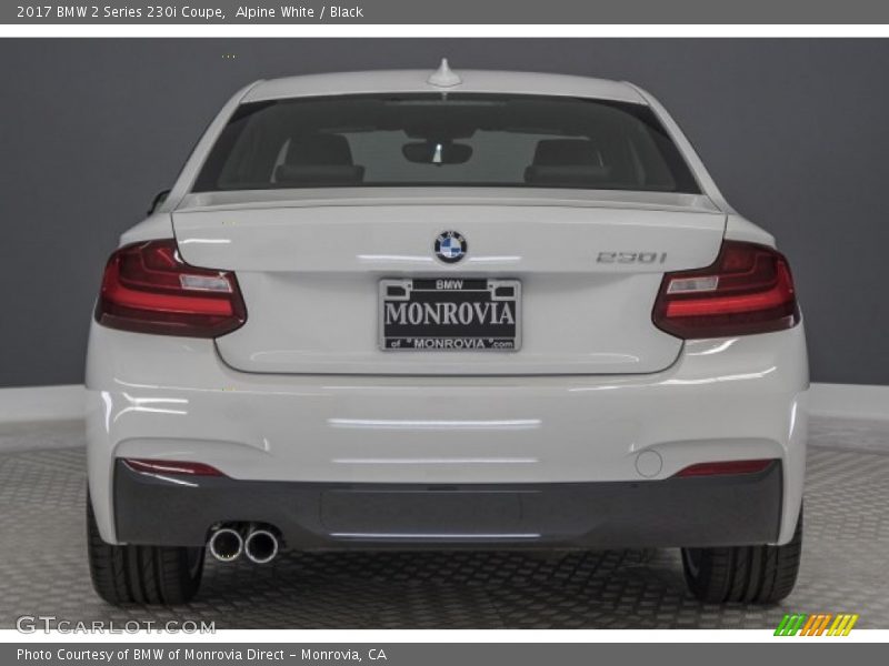 Alpine White / Black 2017 BMW 2 Series 230i Coupe