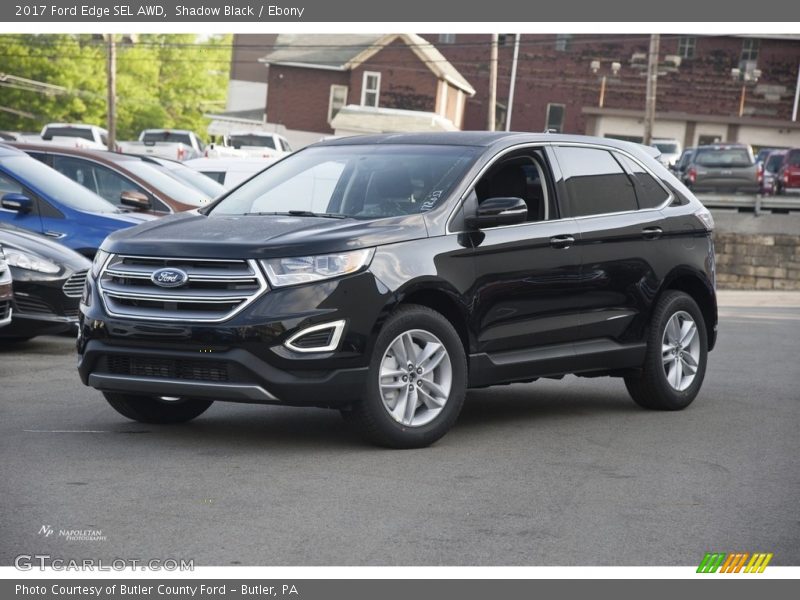 Shadow Black / Ebony 2017 Ford Edge SEL AWD