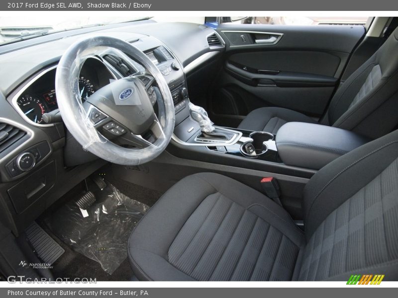 Shadow Black / Ebony 2017 Ford Edge SEL AWD