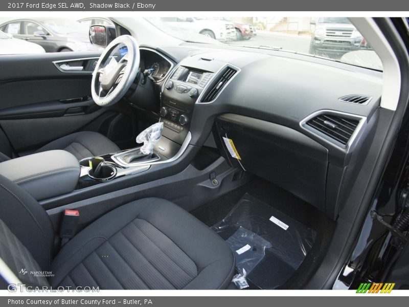 Shadow Black / Ebony 2017 Ford Edge SEL AWD
