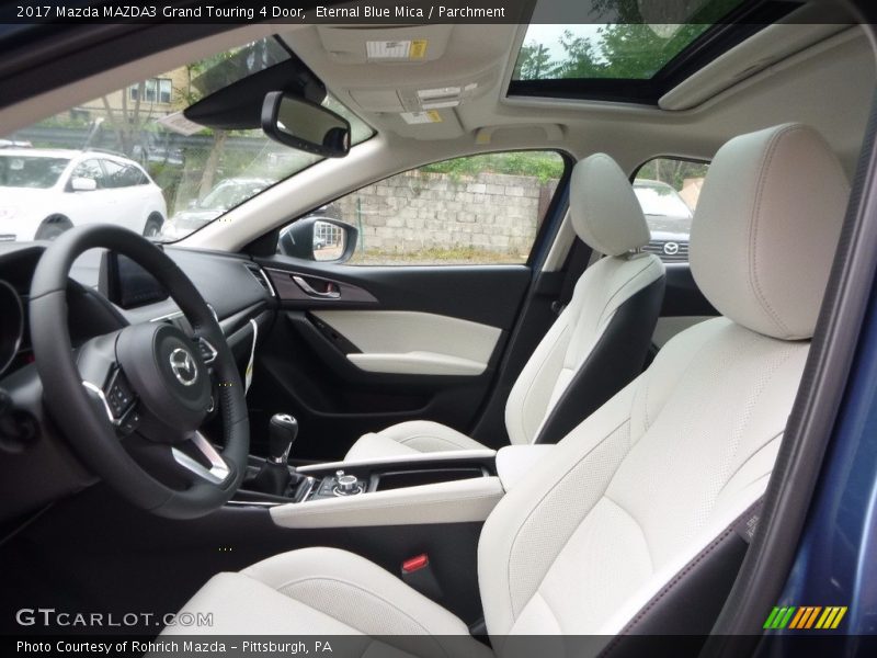 Eternal Blue Mica / Parchment 2017 Mazda MAZDA3 Grand Touring 4 Door