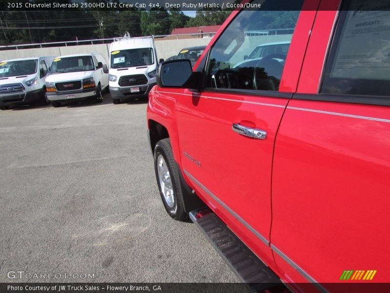Deep Ruby Metallic / Cocoa/Dune 2015 Chevrolet Silverado 2500HD LTZ Crew Cab 4x4