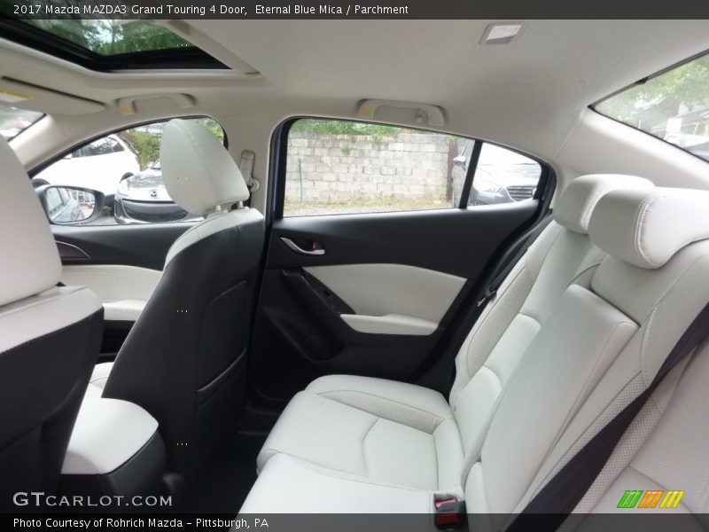 Eternal Blue Mica / Parchment 2017 Mazda MAZDA3 Grand Touring 4 Door