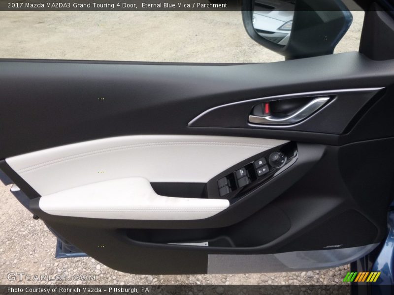 Eternal Blue Mica / Parchment 2017 Mazda MAZDA3 Grand Touring 4 Door