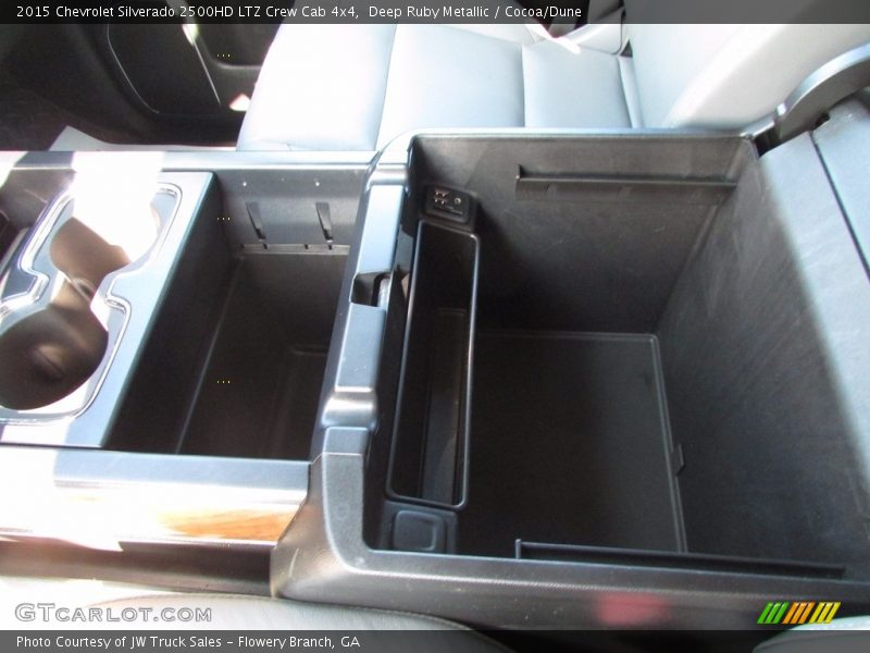 Deep Ruby Metallic / Cocoa/Dune 2015 Chevrolet Silverado 2500HD LTZ Crew Cab 4x4