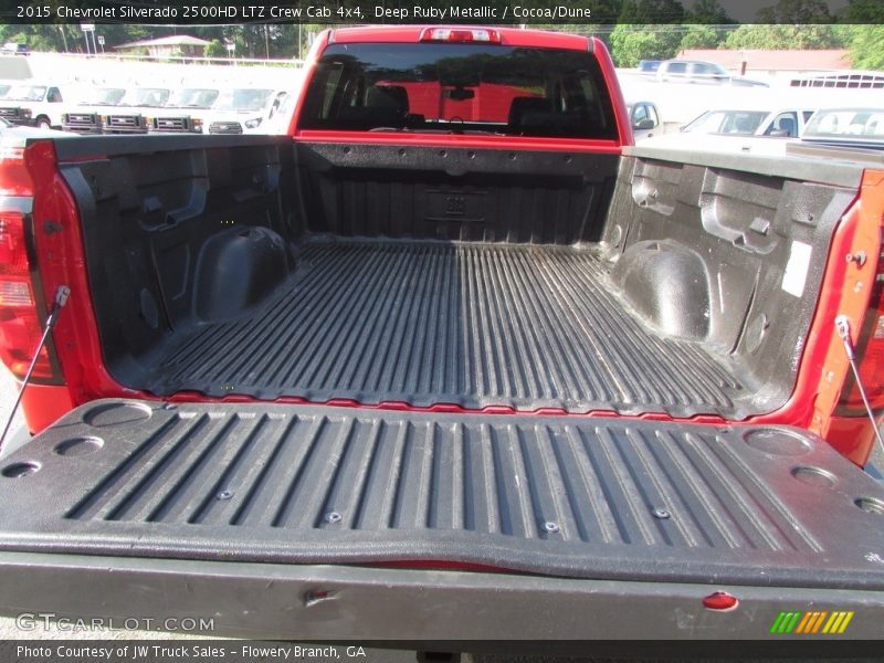 Deep Ruby Metallic / Cocoa/Dune 2015 Chevrolet Silverado 2500HD LTZ Crew Cab 4x4