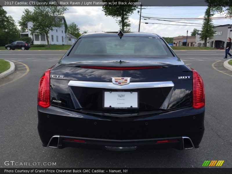 Black Raven / Light Platinum w/Jet Black Accents 2017 Cadillac CTS Luxury AWD