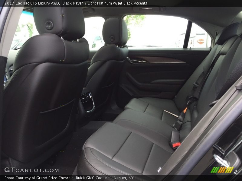 Black Raven / Light Platinum w/Jet Black Accents 2017 Cadillac CTS Luxury AWD