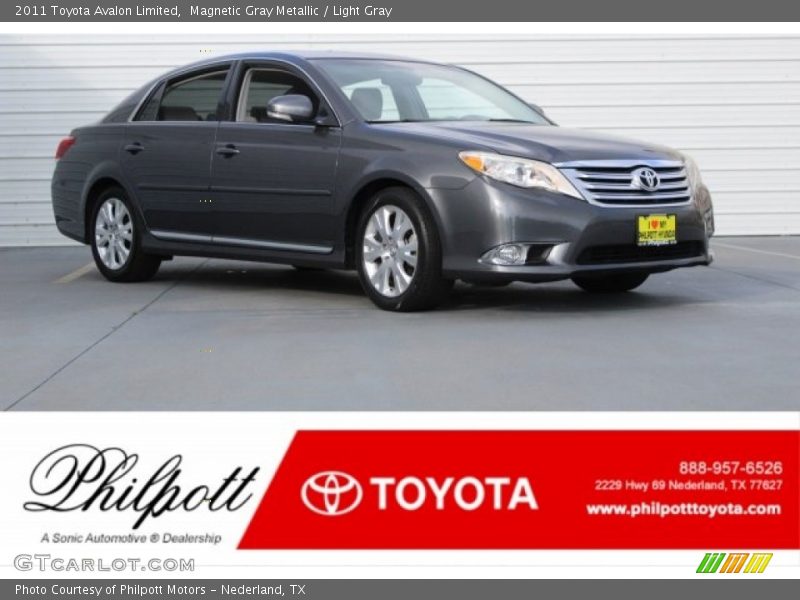 Magnetic Gray Metallic / Light Gray 2011 Toyota Avalon Limited