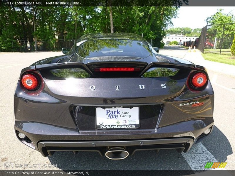 Metallic Black / Black 2017 Lotus Evora 400