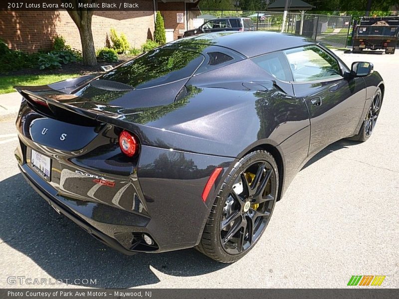 Metallic Black / Black 2017 Lotus Evora 400
