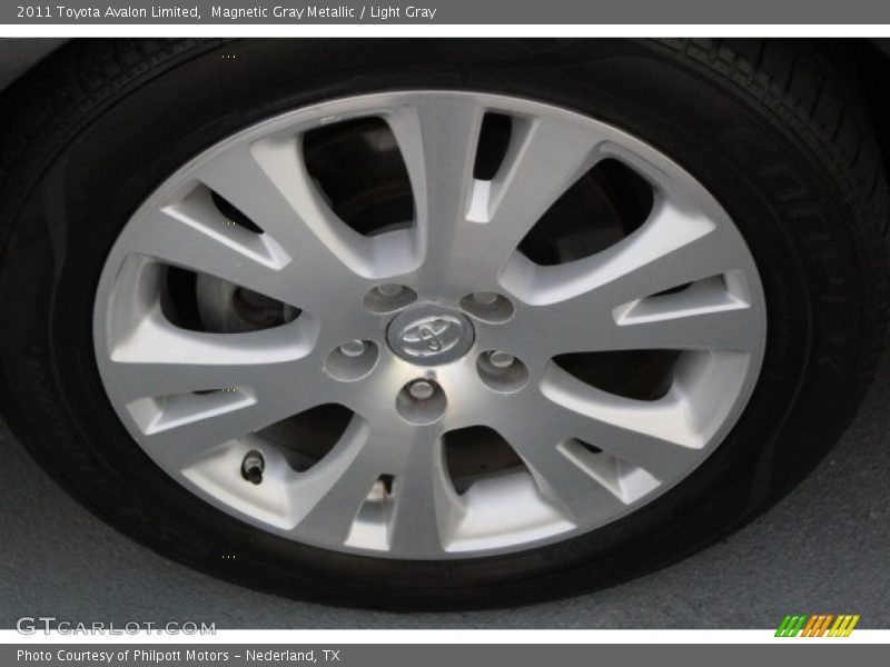 Magnetic Gray Metallic / Light Gray 2011 Toyota Avalon Limited