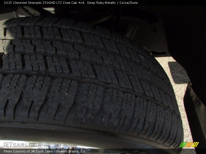 Deep Ruby Metallic / Cocoa/Dune 2015 Chevrolet Silverado 2500HD LTZ Crew Cab 4x4
