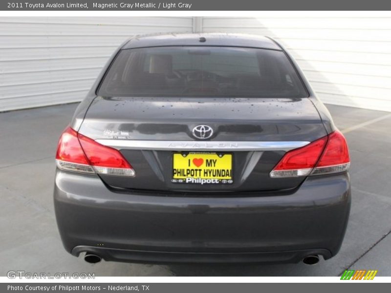 Magnetic Gray Metallic / Light Gray 2011 Toyota Avalon Limited