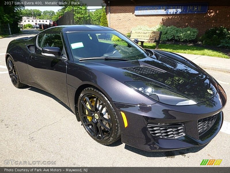 Metallic Black / Black 2017 Lotus Evora 400