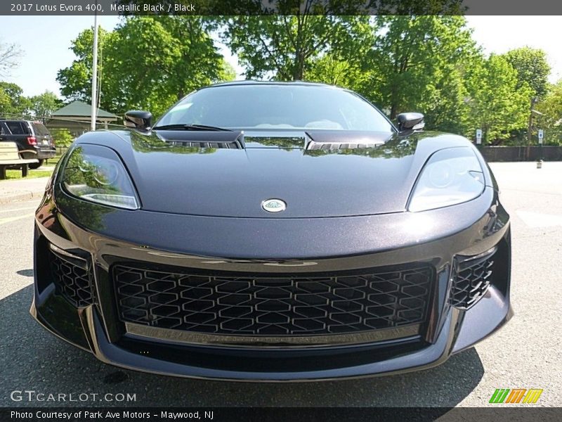 Metallic Black / Black 2017 Lotus Evora 400