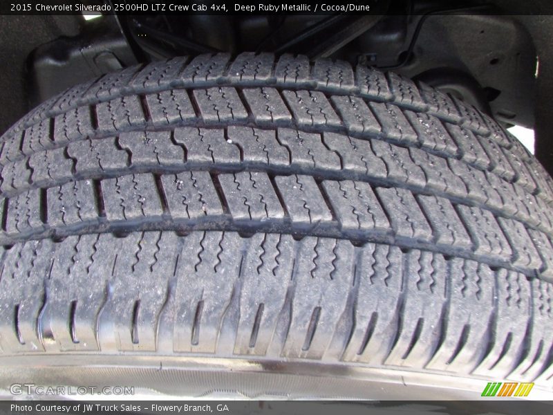 Deep Ruby Metallic / Cocoa/Dune 2015 Chevrolet Silverado 2500HD LTZ Crew Cab 4x4