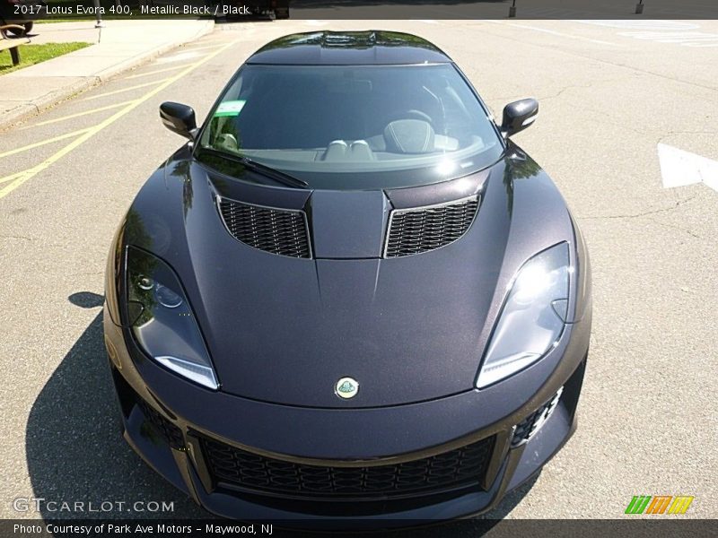 Metallic Black / Black 2017 Lotus Evora 400