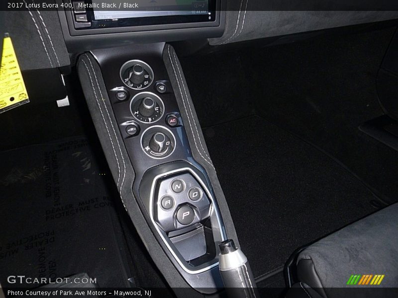 Controls of 2017 Evora 400