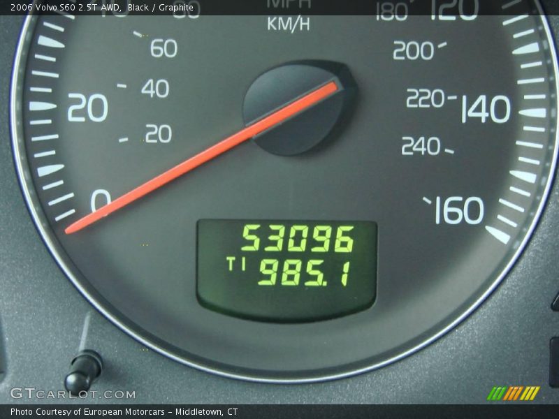 Black / Graphite 2006 Volvo S60 2.5T AWD