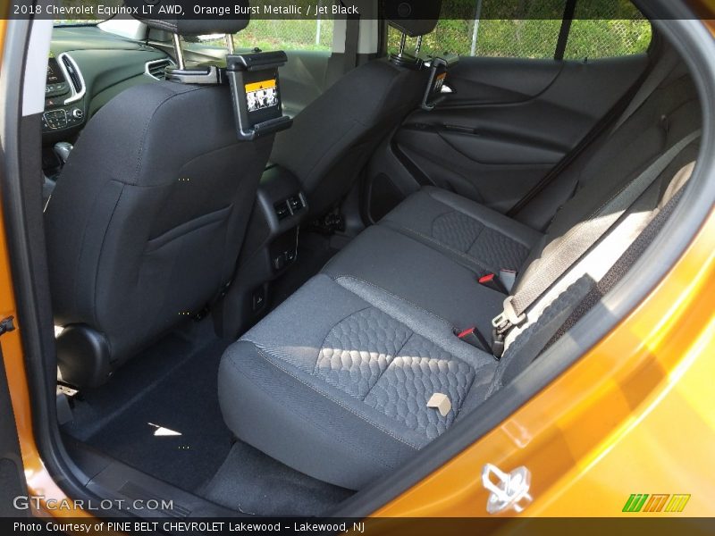 Orange Burst Metallic / Jet Black 2018 Chevrolet Equinox LT AWD