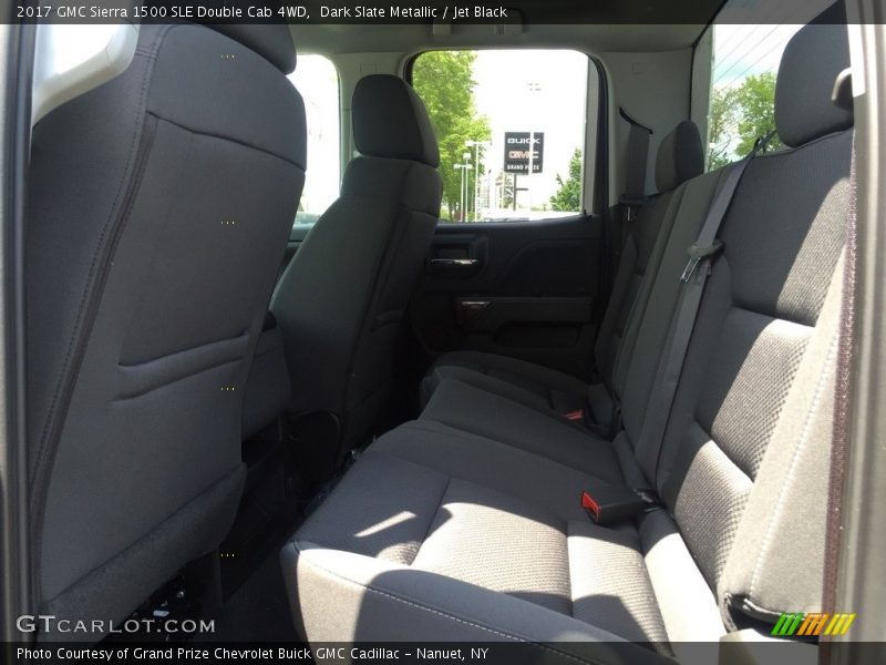 Dark Slate Metallic / Jet Black 2017 GMC Sierra 1500 SLE Double Cab 4WD