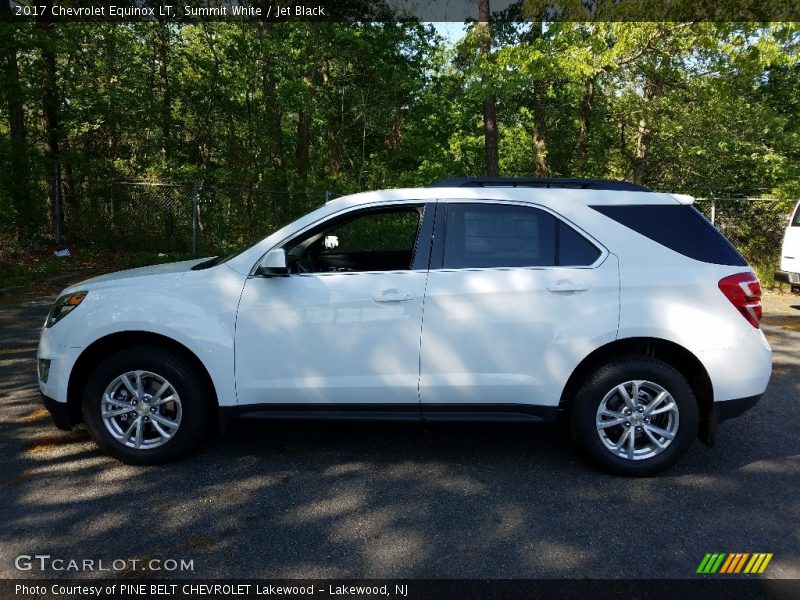 Summit White / Jet Black 2017 Chevrolet Equinox LT