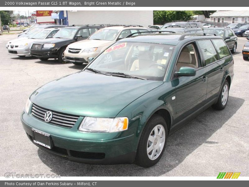 Bright Green Metallic / Beige 2000 Volkswagen Passat GLS 1.8T Wagon
