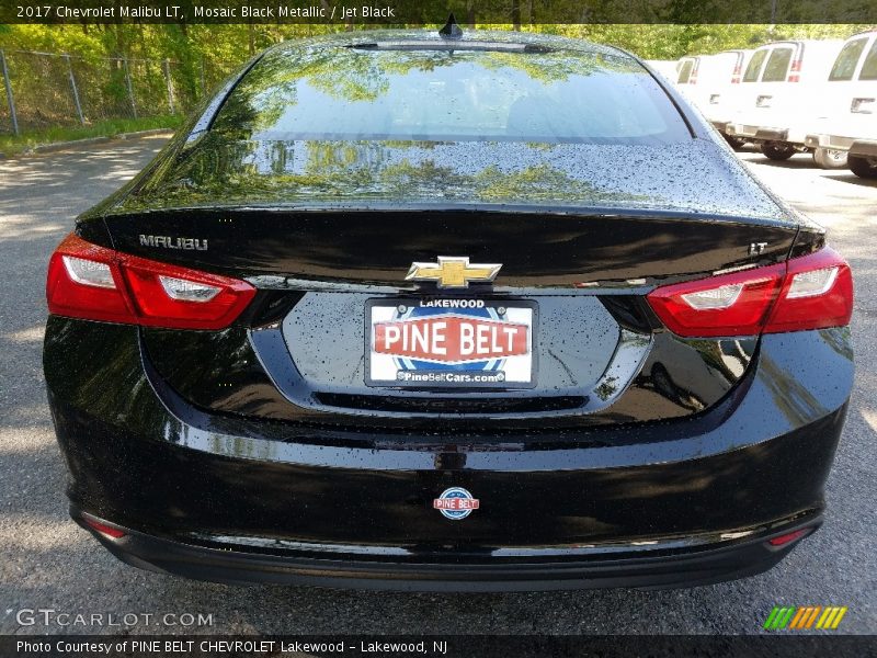 Mosaic Black Metallic / Jet Black 2017 Chevrolet Malibu LT