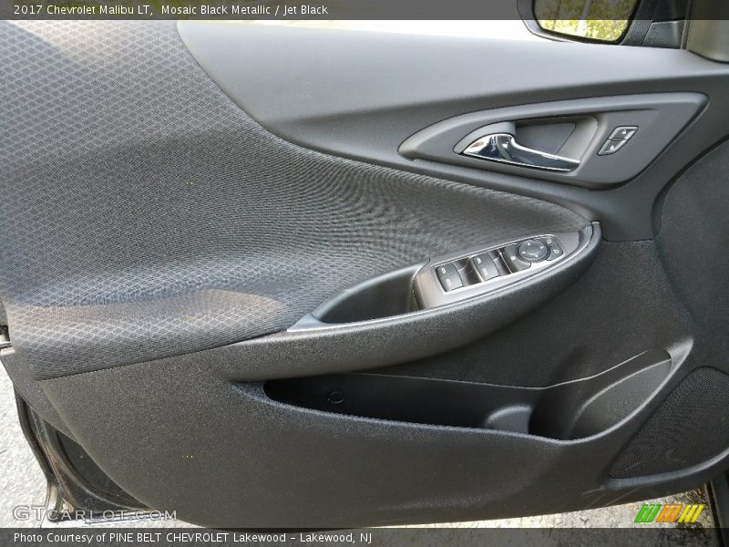 Mosaic Black Metallic / Jet Black 2017 Chevrolet Malibu LT