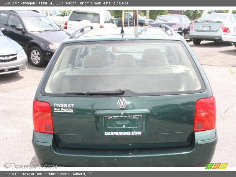 Bright Green Metallic / Beige 2000 Volkswagen Passat GLS 1.8T Wagon