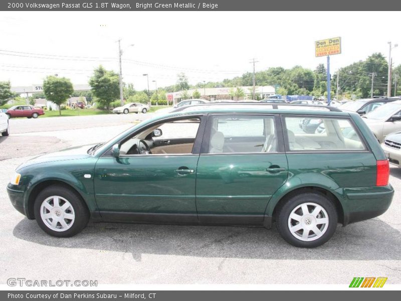 Bright Green Metallic / Beige 2000 Volkswagen Passat GLS 1.8T Wagon