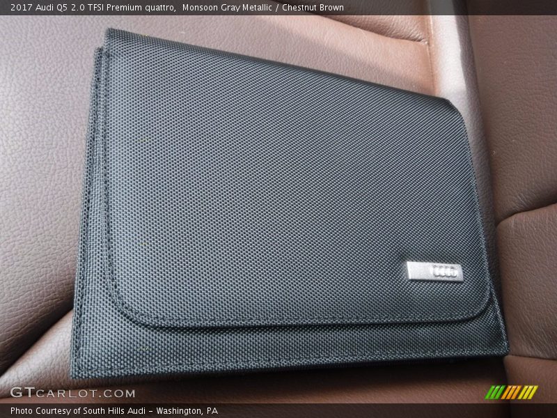Monsoon Gray Metallic / Chestnut Brown 2017 Audi Q5 2.0 TFSI Premium quattro