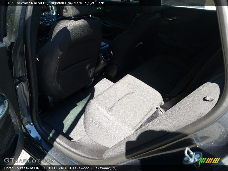 Nightfall Gray Metallic / Jet Black 2017 Chevrolet Malibu LT