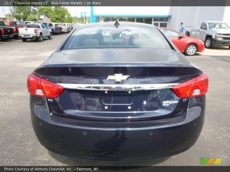 Blue Velvet Metallic / Jet Black 2017 Chevrolet Impala LT
