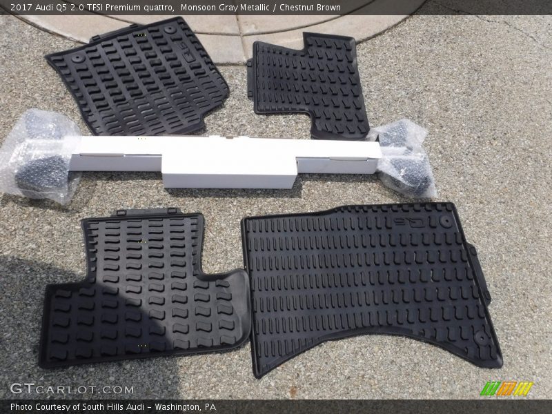 Monsoon Gray Metallic / Chestnut Brown 2017 Audi Q5 2.0 TFSI Premium quattro
