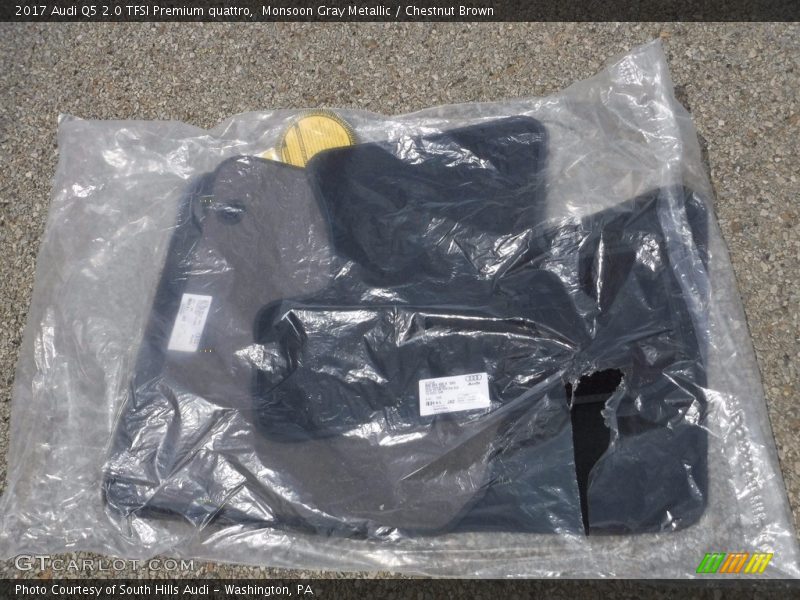 Monsoon Gray Metallic / Chestnut Brown 2017 Audi Q5 2.0 TFSI Premium quattro