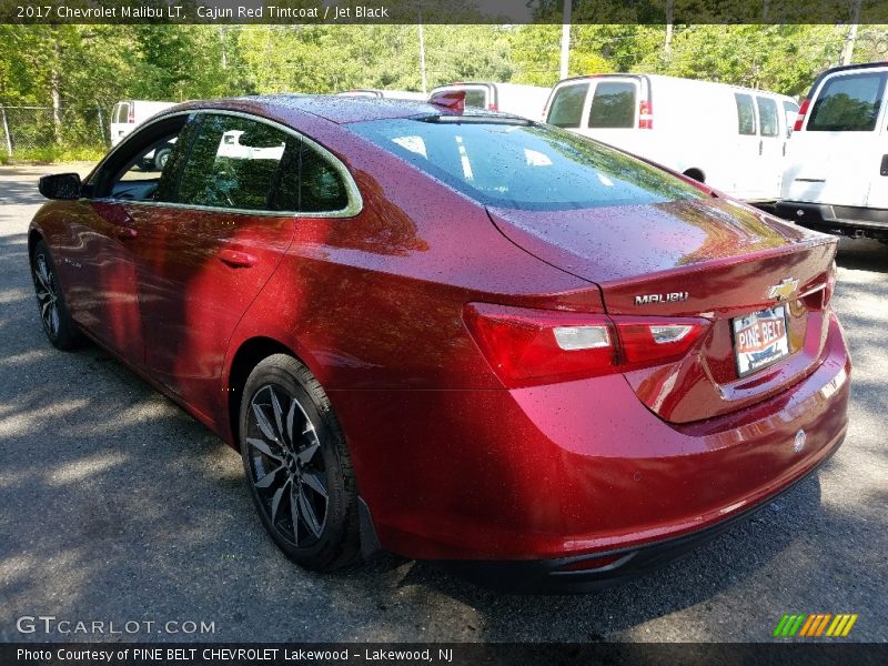 Cajun Red Tintcoat / Jet Black 2017 Chevrolet Malibu LT