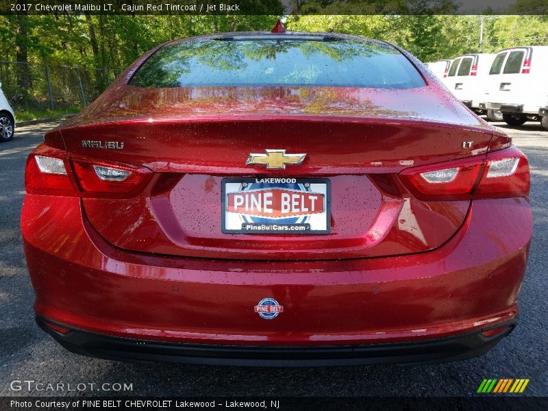 Cajun Red Tintcoat / Jet Black 2017 Chevrolet Malibu LT