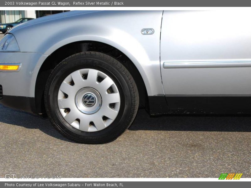 Reflex Silver Metallic / Black 2003 Volkswagen Passat GL Wagon