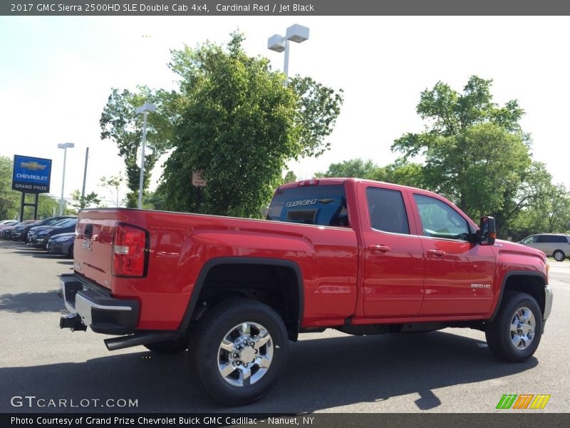 Cardinal Red / Jet Black 2017 GMC Sierra 2500HD SLE Double Cab 4x4