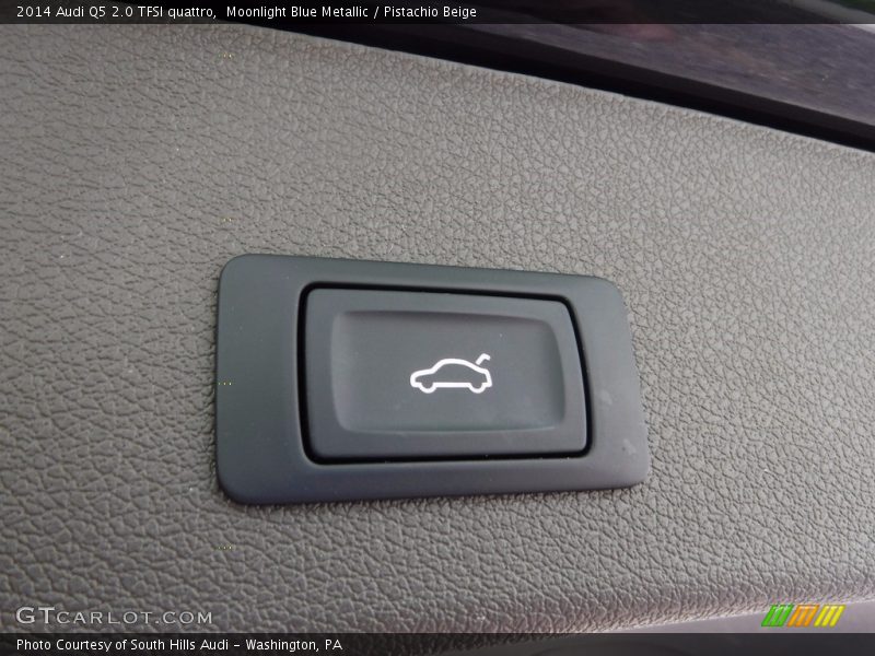 Moonlight Blue Metallic / Pistachio Beige 2014 Audi Q5 2.0 TFSI quattro