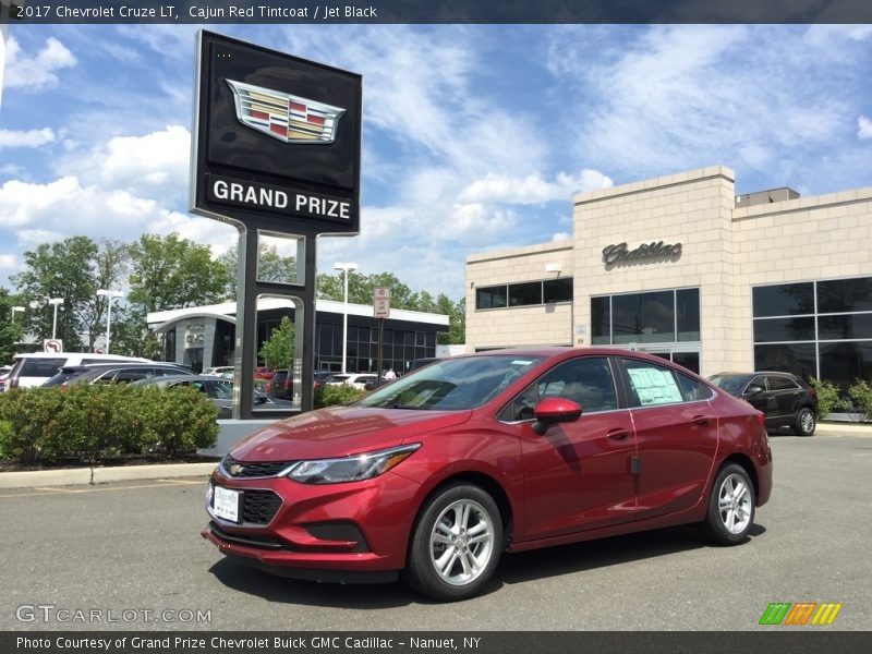 Cajun Red Tintcoat / Jet Black 2017 Chevrolet Cruze LT