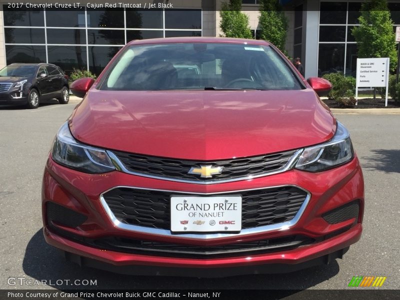 Cajun Red Tintcoat / Jet Black 2017 Chevrolet Cruze LT