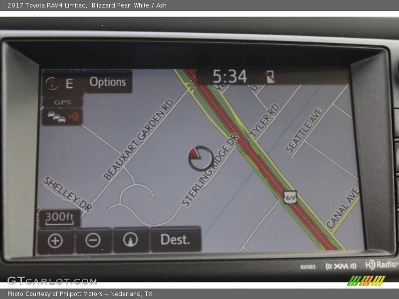 Blizzard Pearl White / Ash 2017 Toyota RAV4 Limited