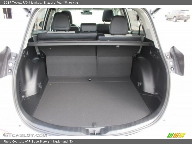 Blizzard Pearl White / Ash 2017 Toyota RAV4 Limited