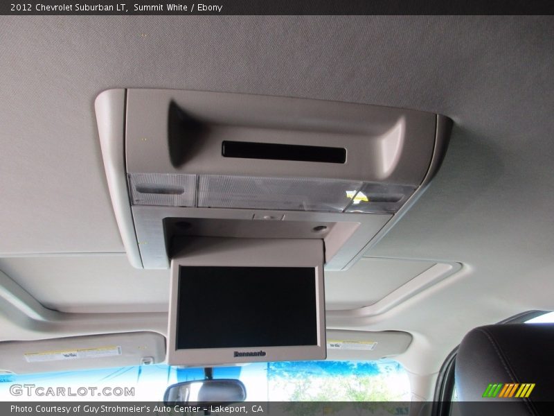Summit White / Ebony 2012 Chevrolet Suburban LT